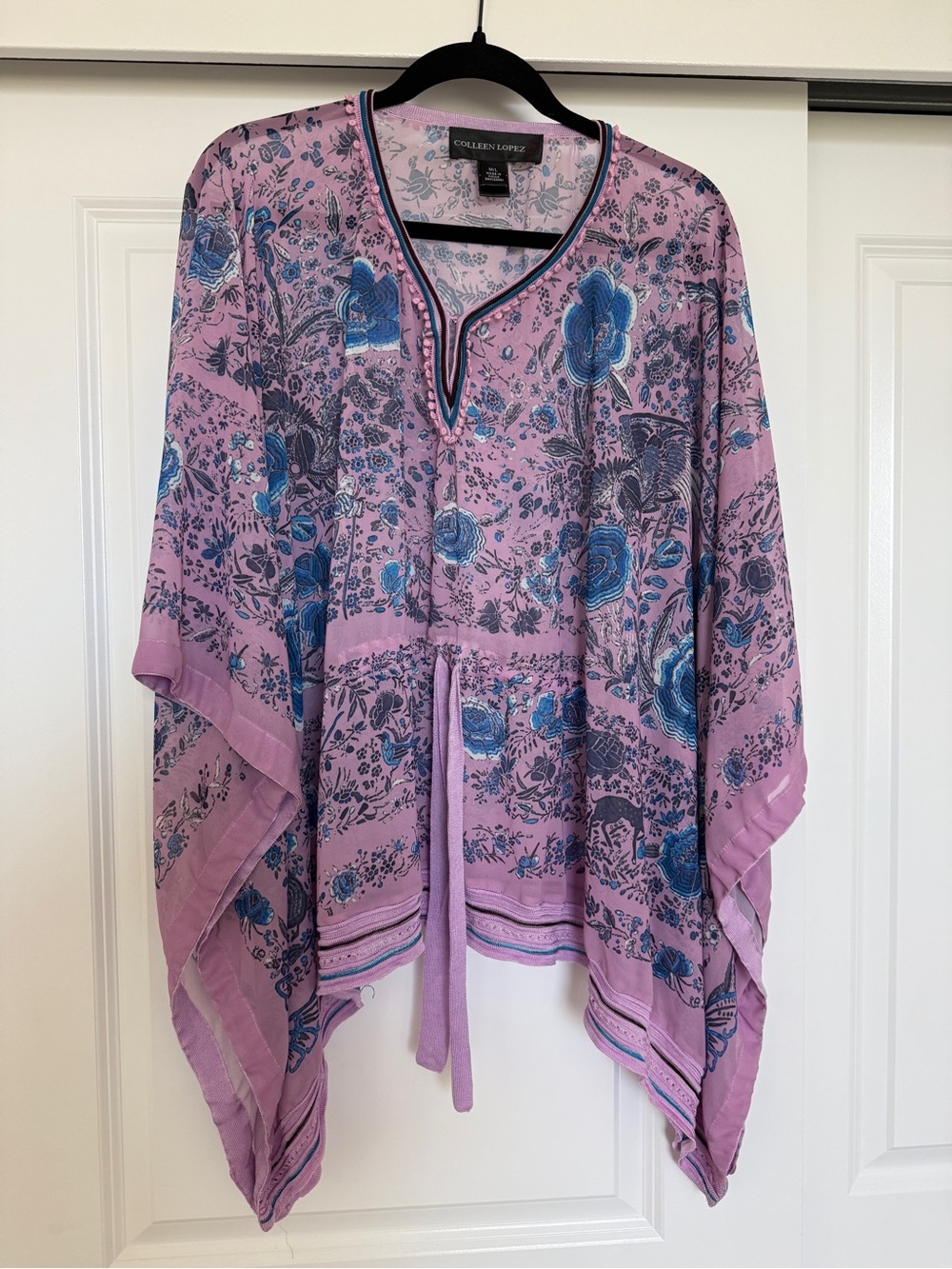 Colleen Lopez Lavender and Blue Kimono